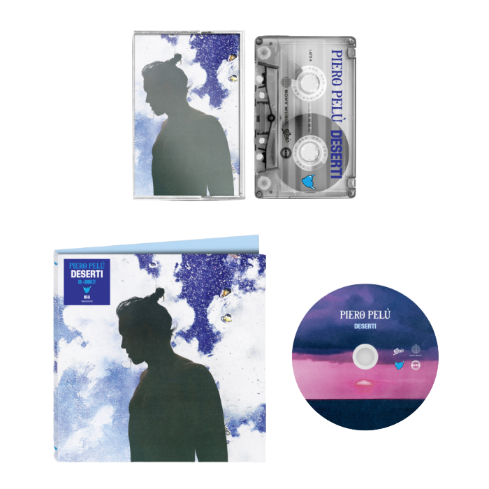 Deserti | Bundle Musicassetta + CD ESCLUSIVA PIEROPELU.NET