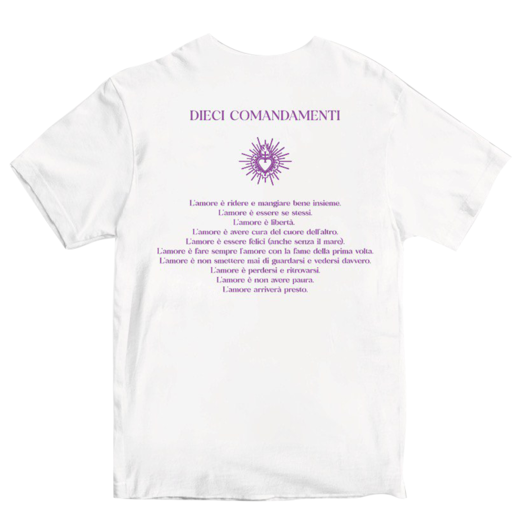 I 10 COMANDAMENTI DELL’AMORE ROMANTICO | T-Shirt
