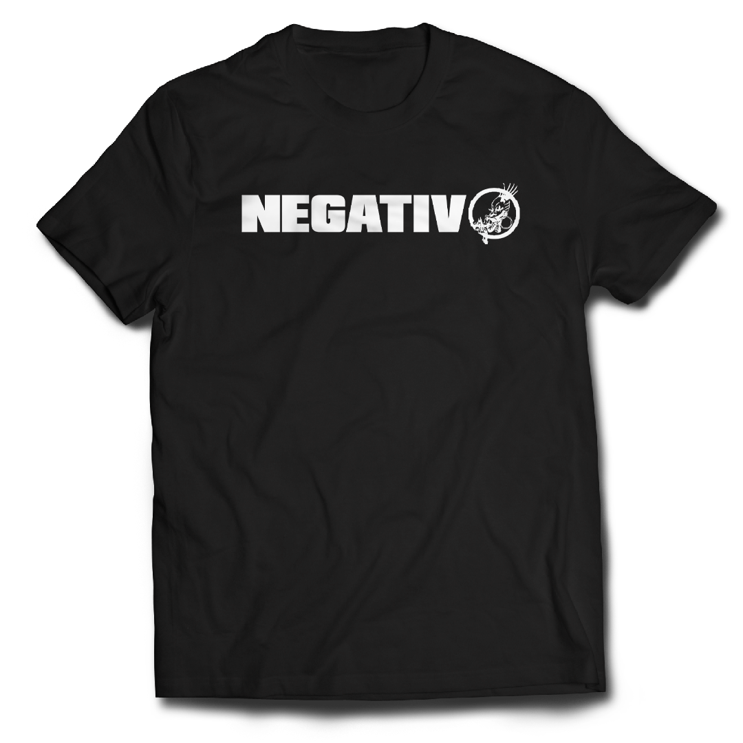 T-Shirt Negativo - Negrita