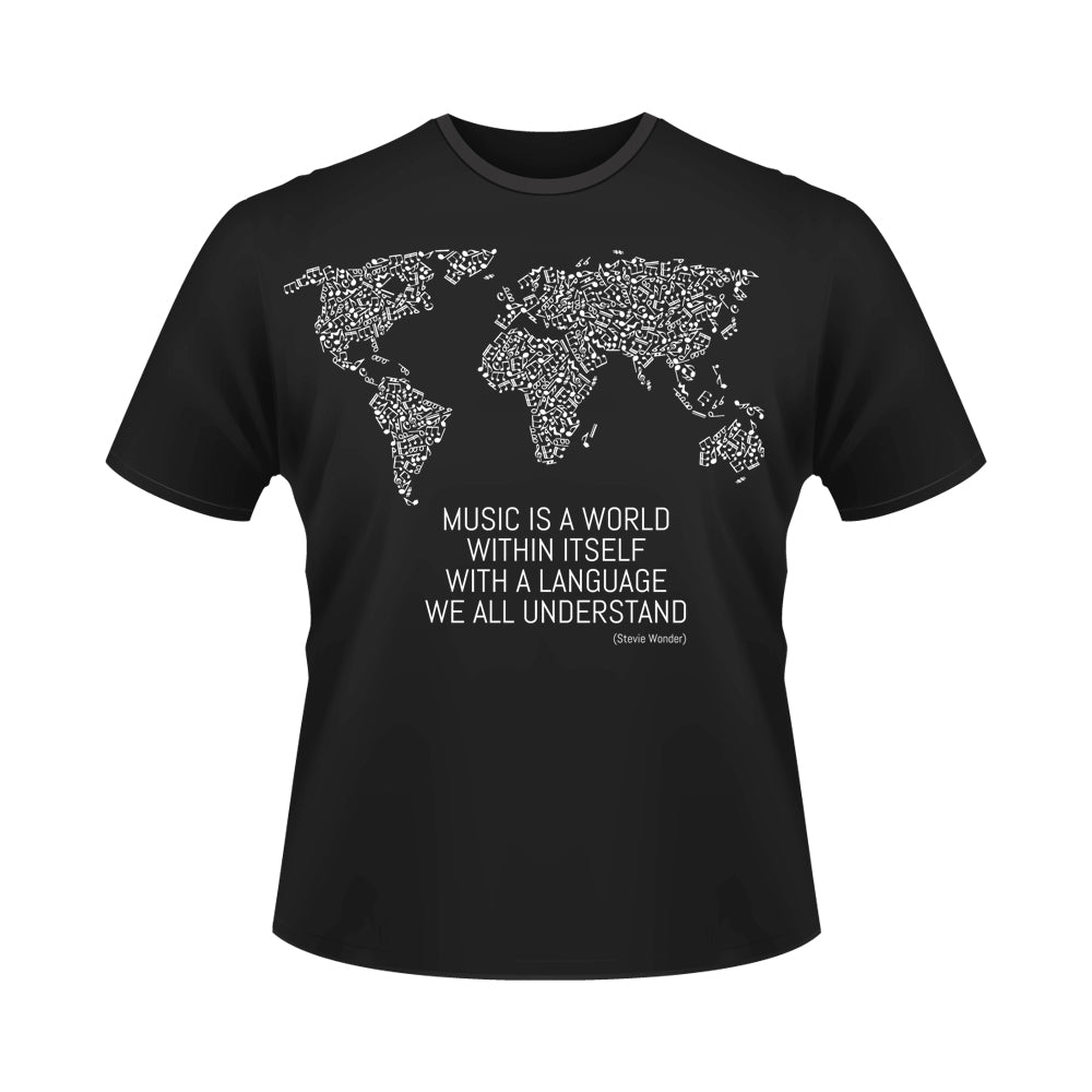 DM PRODUZIONI (NO BRAND) | T-SHIRT – MUSIC WORLD