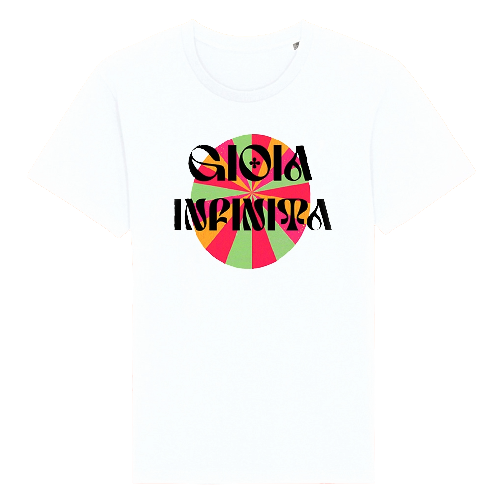 T-Shirt Gioia Infinita (bianca) - Negrita