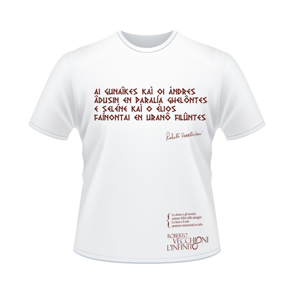 ROBERTO VECCHIONI | T-SHIRT – L’INFINITO