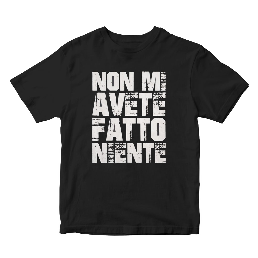 T-Shirt Non mi avete fatto niente - Fabrizio Moro