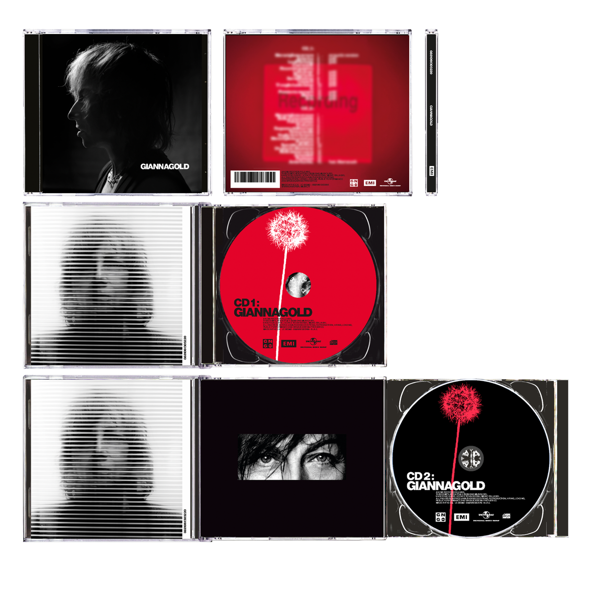 GiannaGold 2CD Autografati