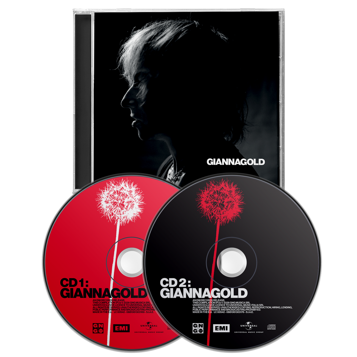GiannaGold 2CD Autografati