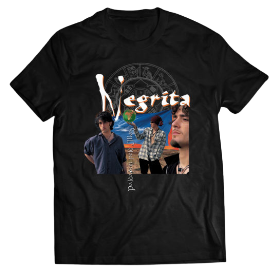 T-Shirt “Paradisi per illusi” (copertina) - Negrita