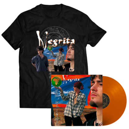 Vinile “Paradisi Per Illusi” + T-Shirt PPI Copertina - Negrita