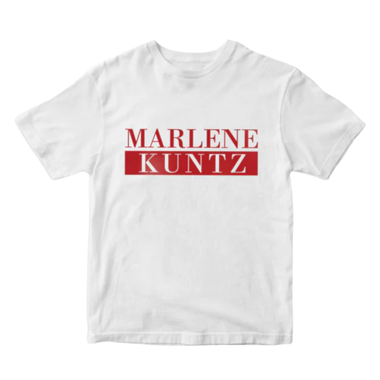 T-SHIRT VINTAGE MK (bianca) - Marlene Kuntz