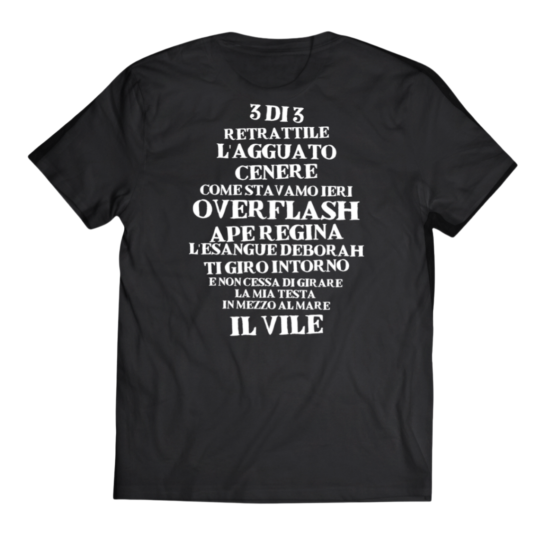 T-SHIRT TRACKLIST IL VILE