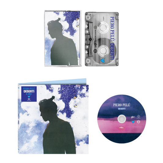 Deserti | Bundle Musicassetta + CD ESCLUSIVA PIEROPELU.NET