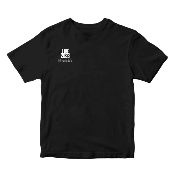 T-Shirt Live 2023 Racconti unplugged - Fabrizio Moro