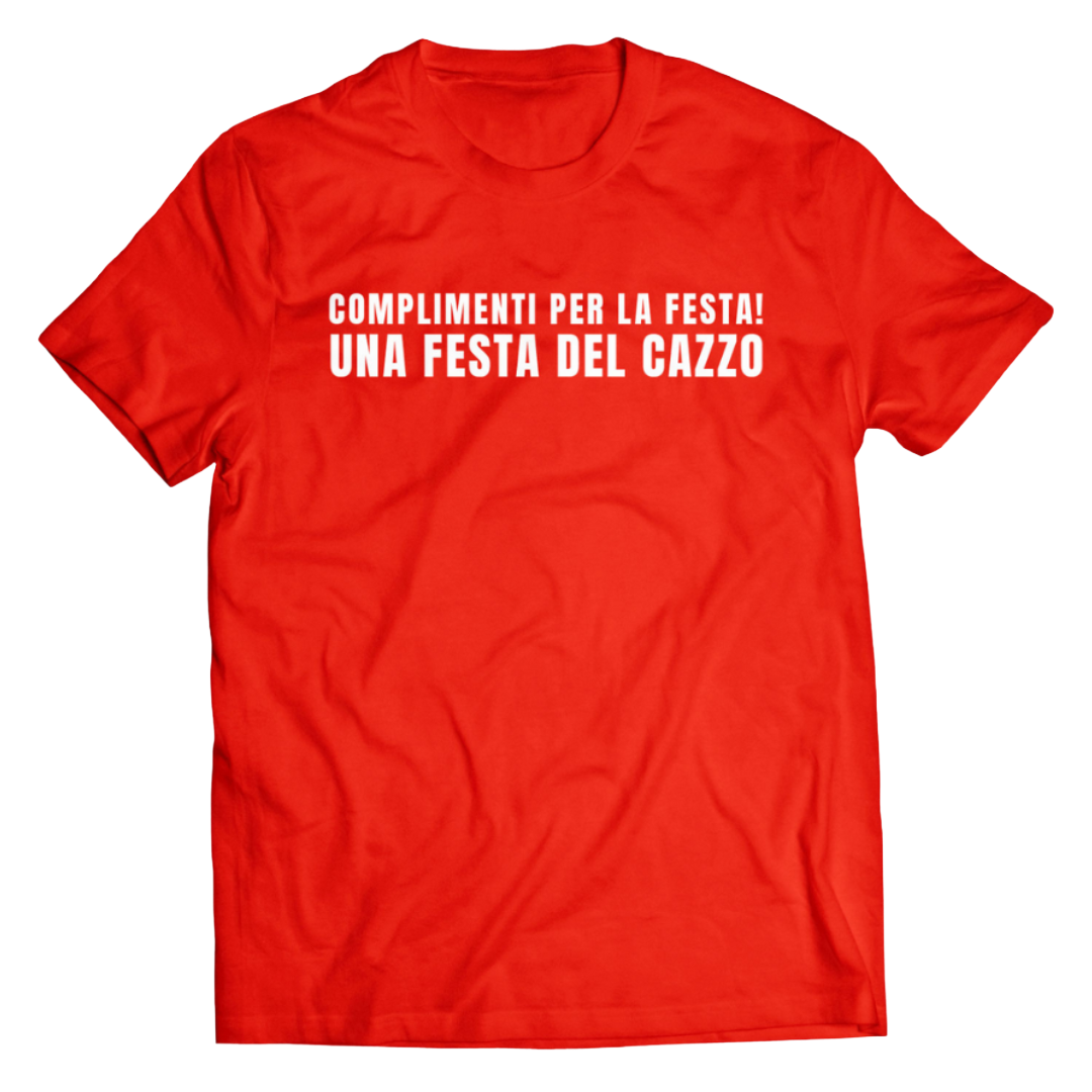 T-SHIRT SLOGAN (Rossa) - Marlene Kuntz