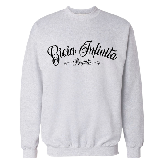 Felpa Gioia Infinita (grigia) - Negrita