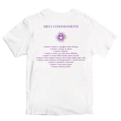 I 10 COMANDAMENTI DELL’AMORE ROMANTICO | T-Shirt