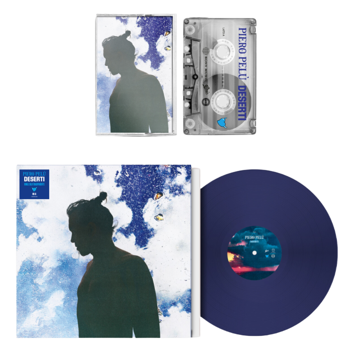 Deserti | Bundle Musicassetta + Vinile Blu Trasparente ESCLUSIVA PIEROPELU.NET