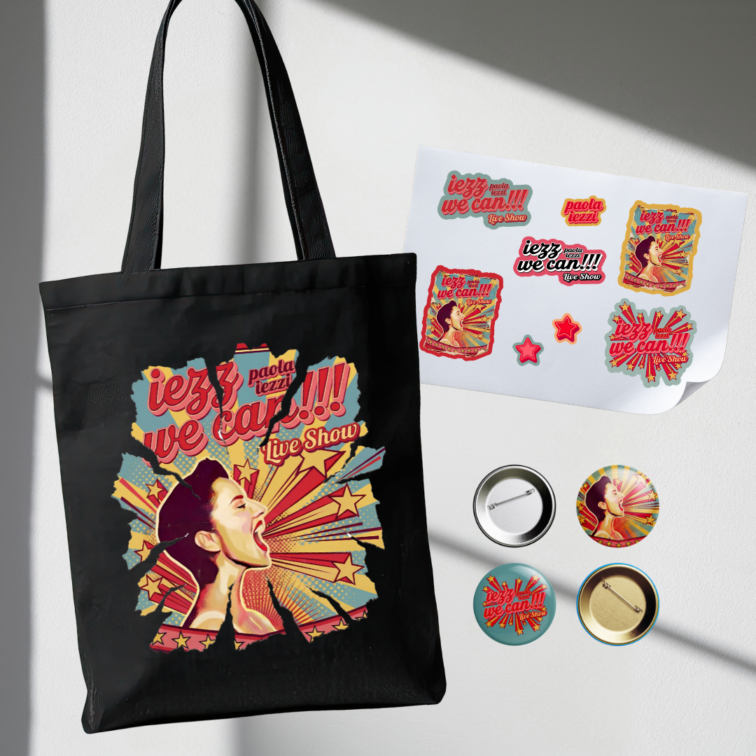 Bundle "Iezz We Can": Shopper + Sticker Pack + Spille