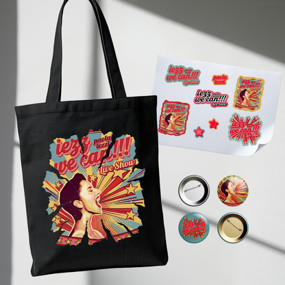 Bundle "Iezz We Can": Shopper + Sticker Pack + Spille