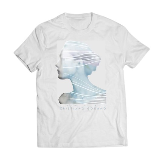 T-SHIRT “STAMMI ACCANTO” (Bianca) - Cristiano Godano