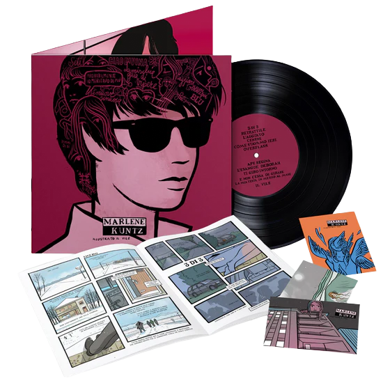 IL VILE Illustrato | Vinile Numerato - Marlene Kuntz