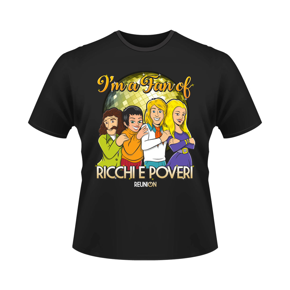 RICCHI e POVERI | T-SHIRT – REUNION “I’M A FAN”