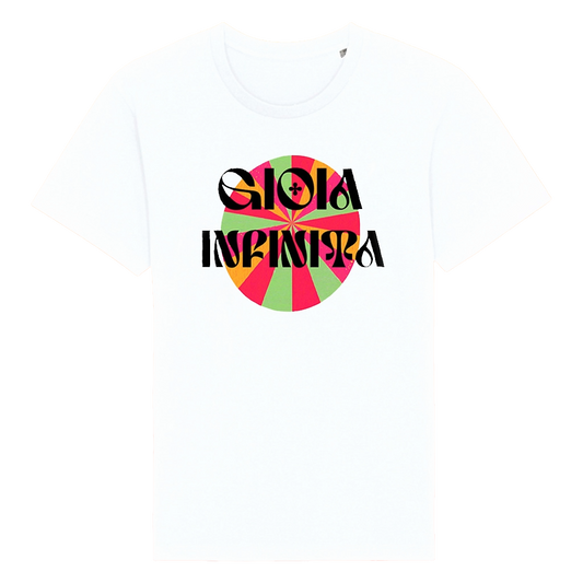 T-Shirt Gioia Infinita (bianca) - Negrita