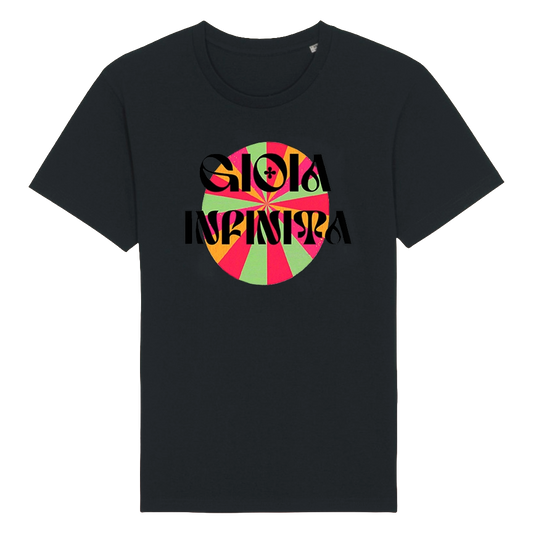 T-Shirt Gioia Infinita (nera) - Negrita