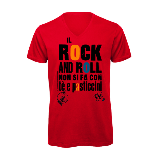 T-Shirt Rock and Roll by DRIGO - Negrita