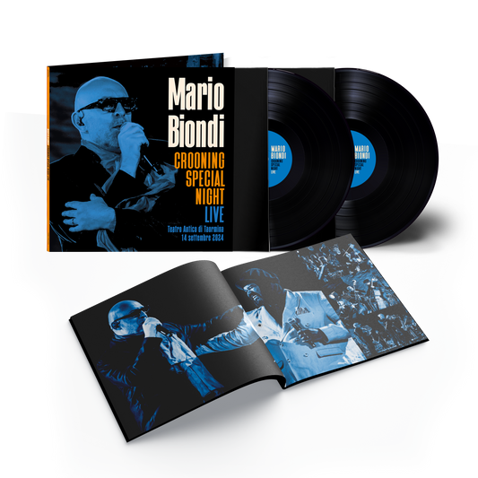 Crooning Special Night Live | Doppio LP autografato - Esclusiva Mario Biondi Store