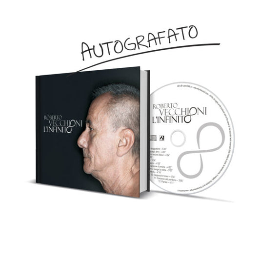 ROBERTO VECCHIONI | CD - L'INFINITO AUTOGRAFATO