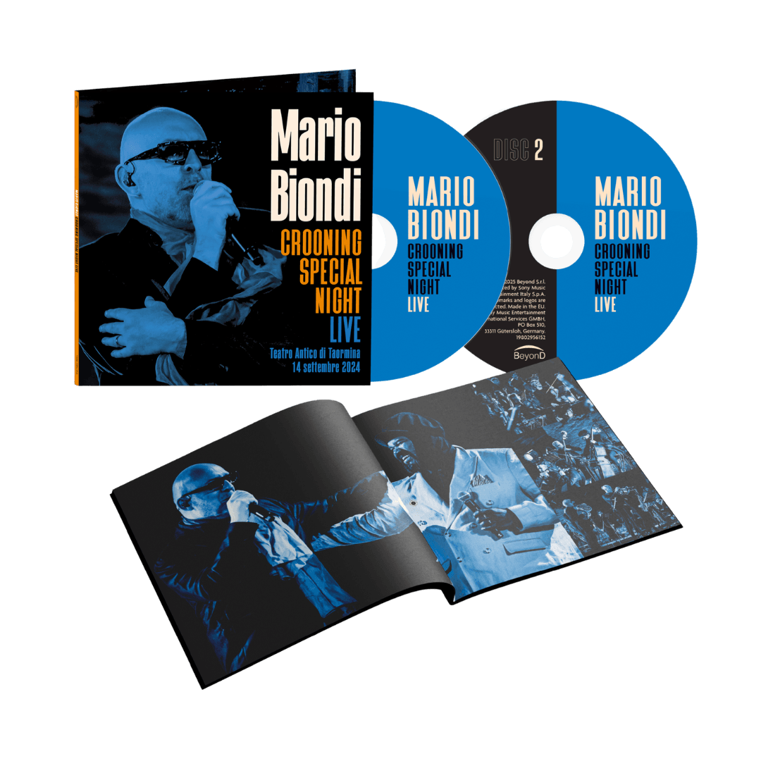 Crooning Special Night Live | Doppio CD autografato - Esclusiva Mario Biondi Store