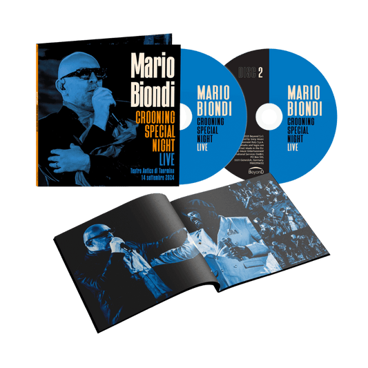 Crooning Special Night Live | Doppio CD autografato - Esclusiva Mario Biondi Store