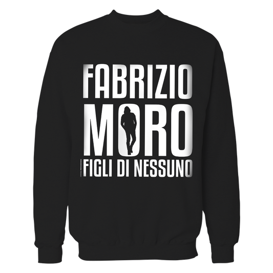 Felpa Figli di nessuno (nera/bianca) - Fabrizio Moro