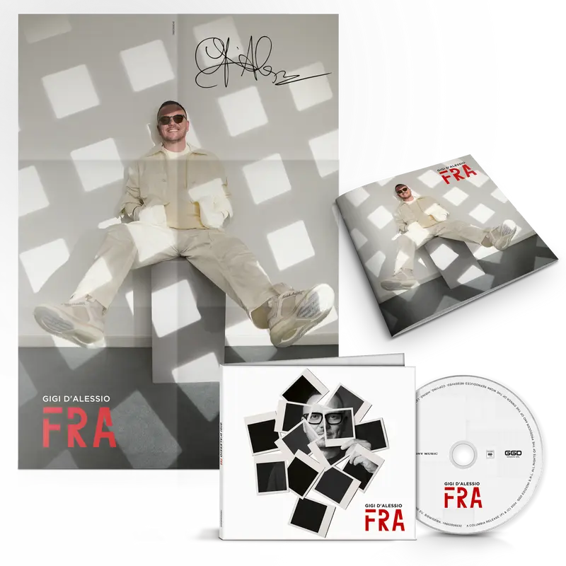 FRA | TOUR EDITION CD + POSTER AUTOGRAFATO - Esclusiva Tour e Gigi D'Alessio Store