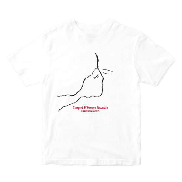 T-Shirt Canzoni d'amore nascoste - Fabrizio Moro