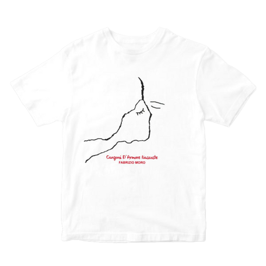 T-Shirt Canzoni d'amore nascoste - Fabrizio Moro