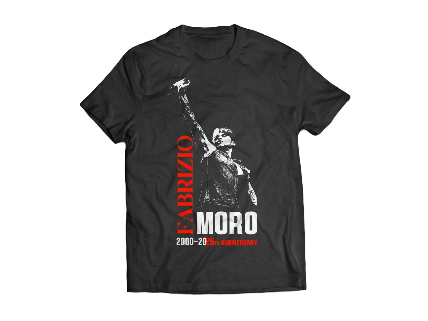 T-Shirt Tour 25th Anniversary- Fabrizio Moro