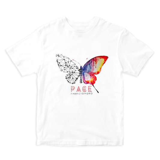 T-Shirt Pace (bianca) - Fabrizio Moro