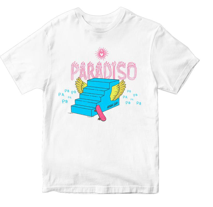 T-Shirt PARADISO (bianca)
