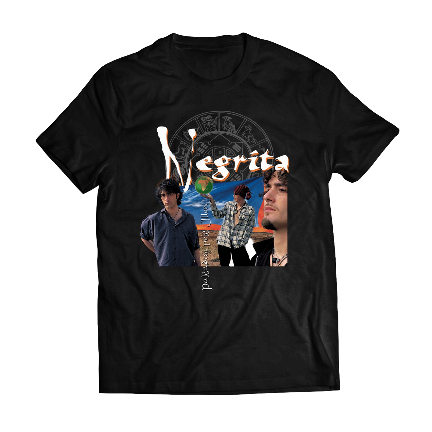 Vinile “Paradisi Per Illusi” + T-Shirt PPI Copertina - Negrita